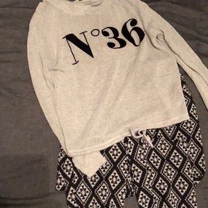 Joggers and hooded top